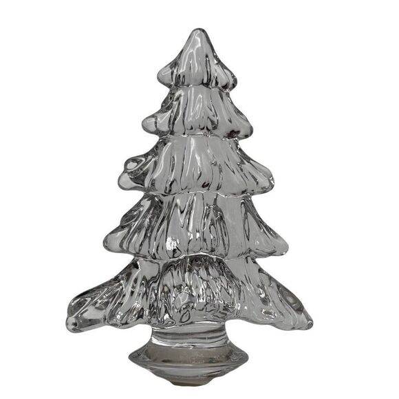 MIKASA Crystal Christmas Tree Bottle Stoppers New In Box - Picture 4 of 7